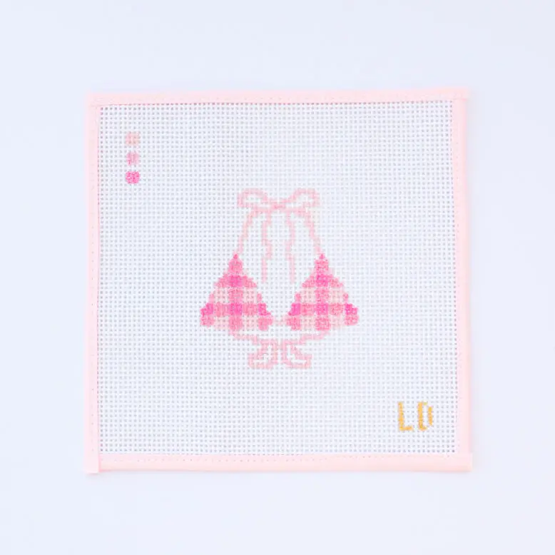 Gingham Bikini Canvas