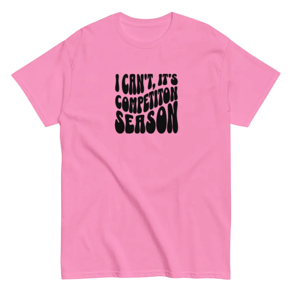 Competition season tee