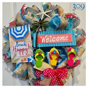 Beach Happy Wreath