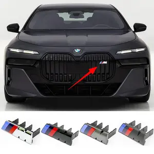 BMW M Series 3D Letter Decorative Grill Sticker, Front Grille Rear Trunk Badge Self-Adhesive Emblem, Fits BMW E46 X1 X2 X3 X4 X5 X6 F48 G01 E84 E83 F39 F30