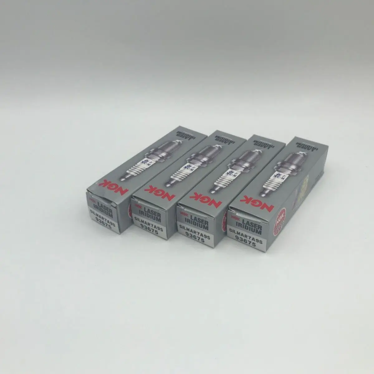 NGK Genuine OEM Authentic Spark Plugs SILMAR7A9S - 4 PACK