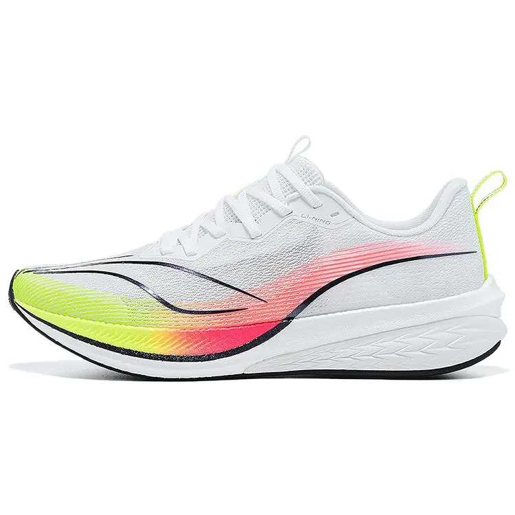 LiNing Chitu 6 Pro Men's Low-Top Running Sneakers - BOOM Midsole, 6mm Drop, LIGHTFOAM ULTRA Cushioning, GCR Outsole for Advanced Runners | Road, Athletic, Breathable, Workout Running Shoes, Road Running Shoes