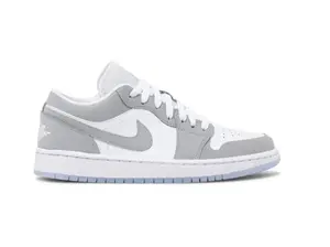 DC0774-105 Jordan 1 Low Wolf Grey (Women's)