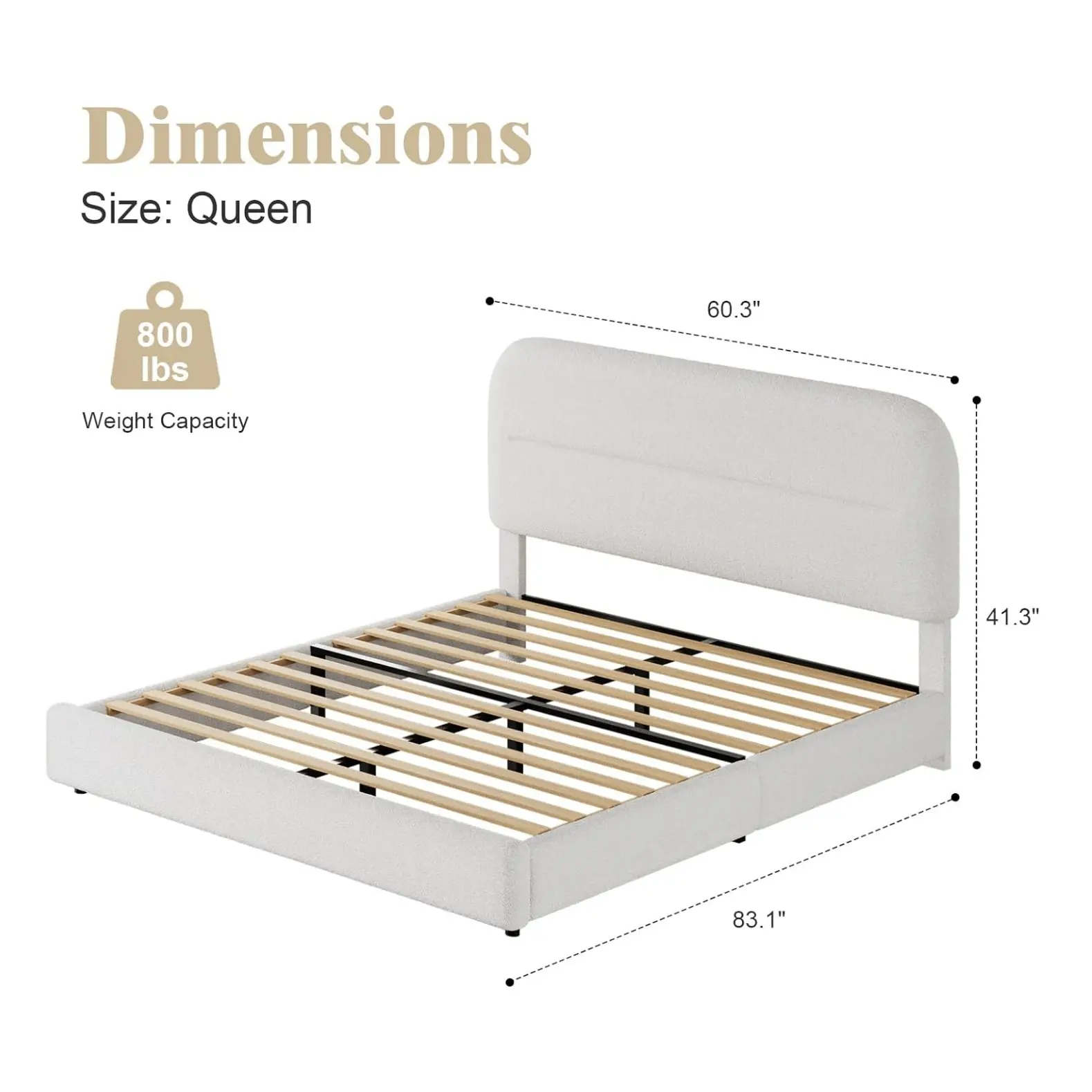Queen Size White