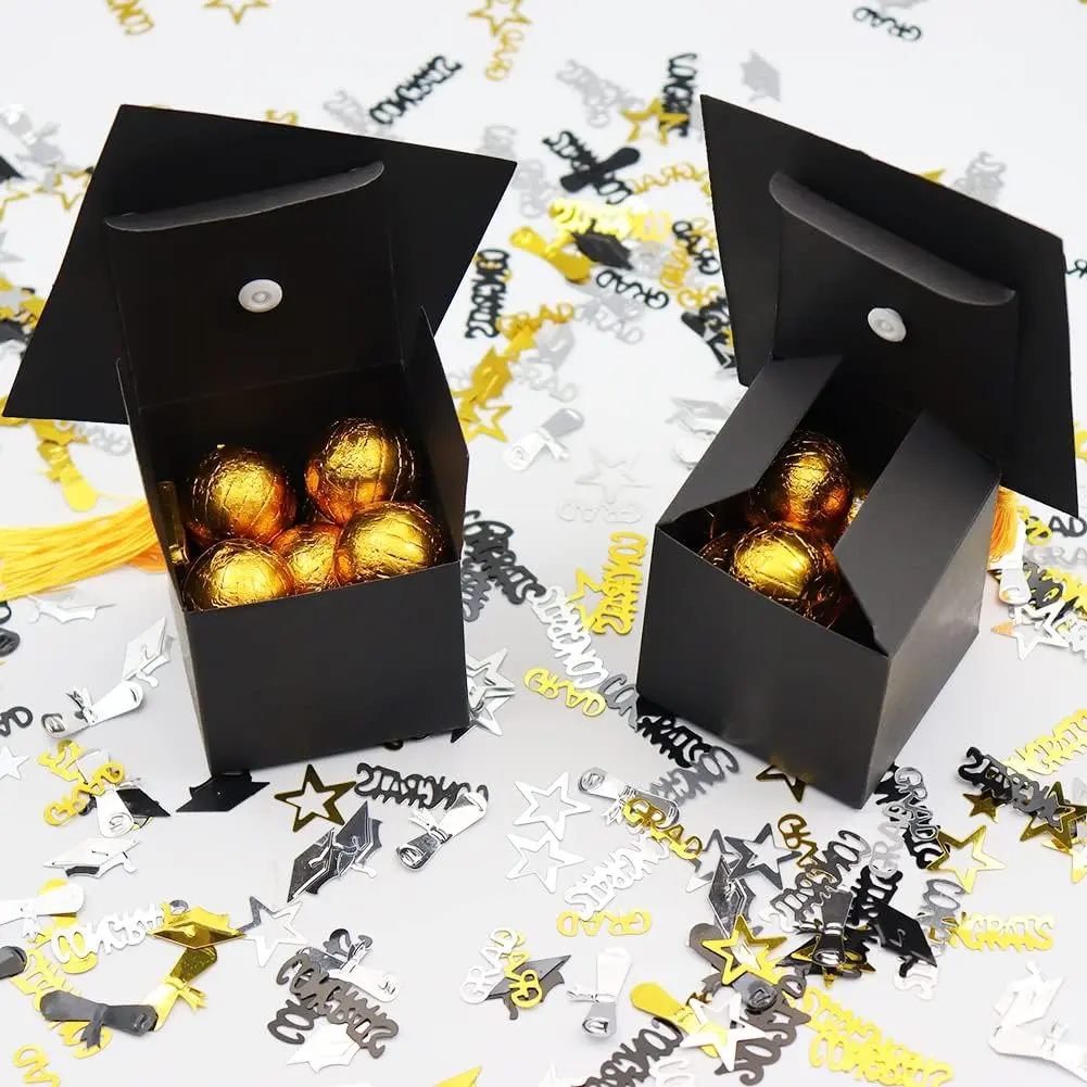 30pcs candy favor boxes with lids, cute party gift boxes for birthdays, weddings, baby showers, celebrations, and DIY gift packaging Thanksgiving gift boxes Back to School Gifts