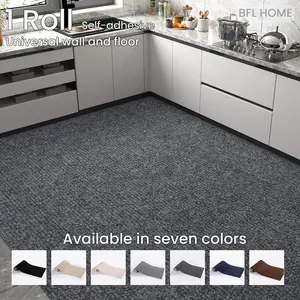 Self-Adhesive Multi-Color Wall Floor Decorative Stickers, Non-Slip Soft Material, Multiple Sizes Available, DIY Easy Cutting, Home Decoration, Anti Slip Sticker