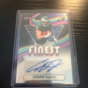 2025 Topps Finest Cooper DeJEAN Autograph FA-CDJ