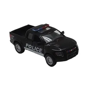 5" 2013 F-150 SVT Ford Raptor Supercrew Police Rescue Edition 1:46 Scale 5inch Die Cast Metal Model Toy Trucks Alloy Diecast Diecast Collectible