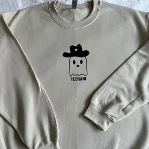 Yeehaw ghost crewneck or T-shirt