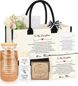 Gifts for Women Basket Set of 6, Mothers Day Birthday Gifts for Mom Grandma Sister Daughter Lavender Tote