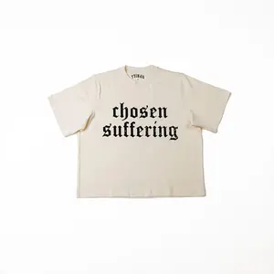 Off-White Chosen Suffering Crop Tee