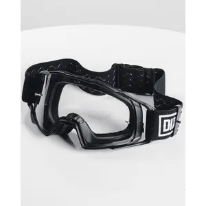 Contender MX Goggles - Black & White / Clear Lens