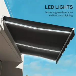 Electric Awning /Patio Retractable Awning -AS ( Shipping)(Prohibited by)