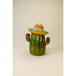 Cactus Cookie Jar