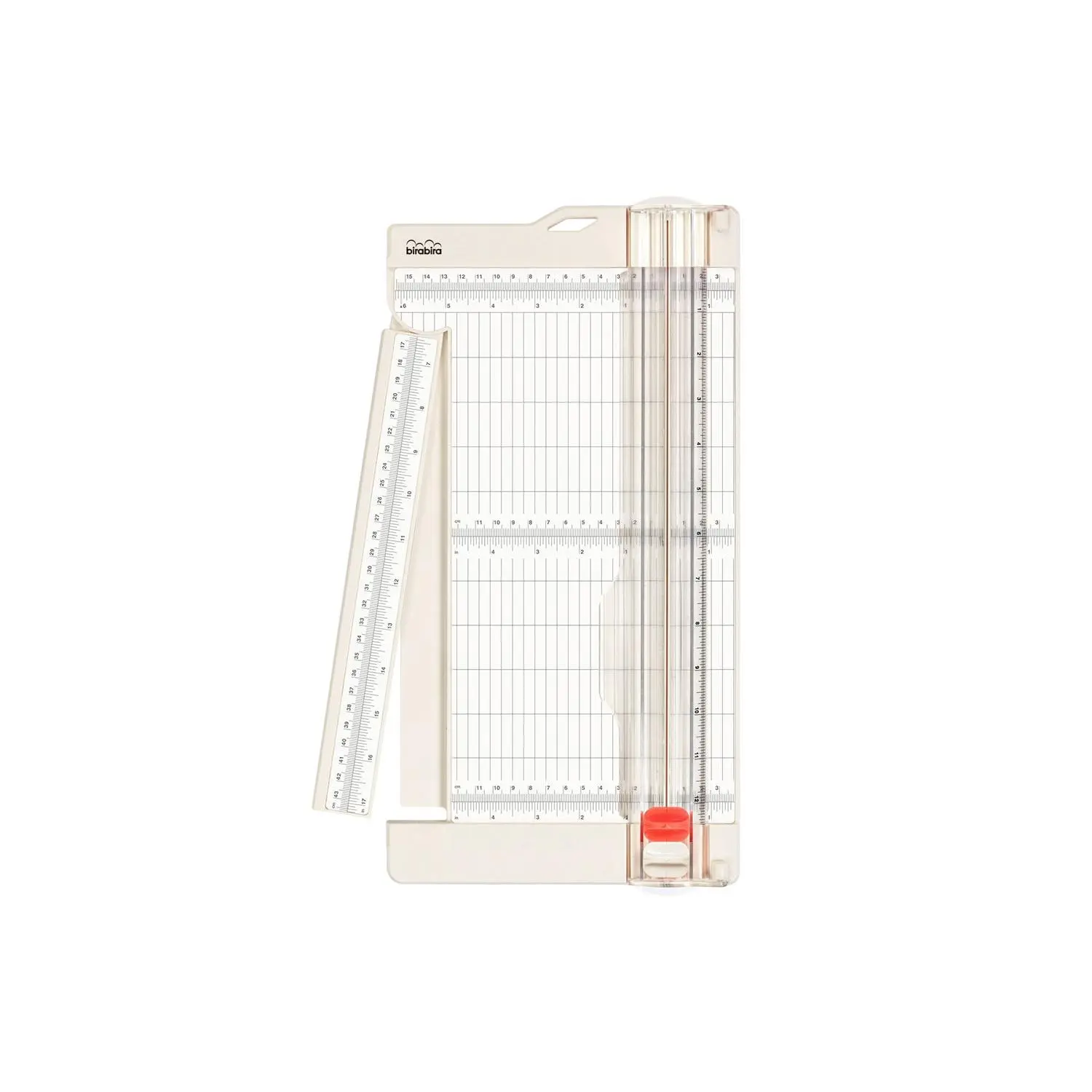 Bira Craft paper trimmer and Scorer with swing-out arm, Craft Trimmer, Trim and Score Board, 6"X12", for Coupon, Craft Paper and Photo