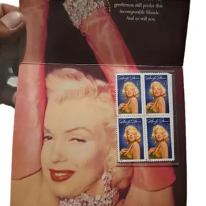 Marlin Monroe Collection Stamps by Joe Lewis - Great for Collecting Stamps for Your Collection