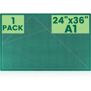 Large  Mat 24"x36", 1 Pack Double-Sided 5-Ply Self  Sewing  Mat,  Mats Board for Crafts-Sewing, Fabric, Quilting, Scrapbooking Project