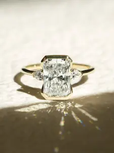 Geometric Design Ring for Women, Daily Wear Jewelry, Suitable for Various Occasions, Stylish Ladies' Accessory