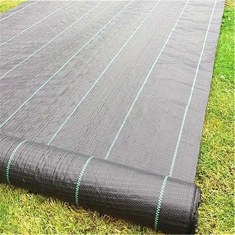 Garden Weed Blocking Fabric, Durable Weed Control Ground Cover, Garden Weed Barrier Fabric, Garden Ground Cover for Garden & Lawn Care