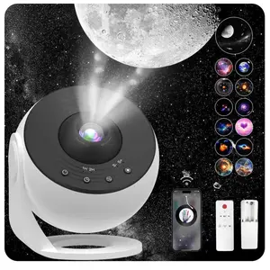 Galaxy Projection Night Light, HD Image Starry Sky Projector, Adjustable Knob and Timer, Ideal for Kids and Adults Bedroom Ceiling Home Cinema Living Room Decor