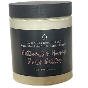 Oatmeal & Honey Body Butter - Nourishing Moisturizer for Soft Skin