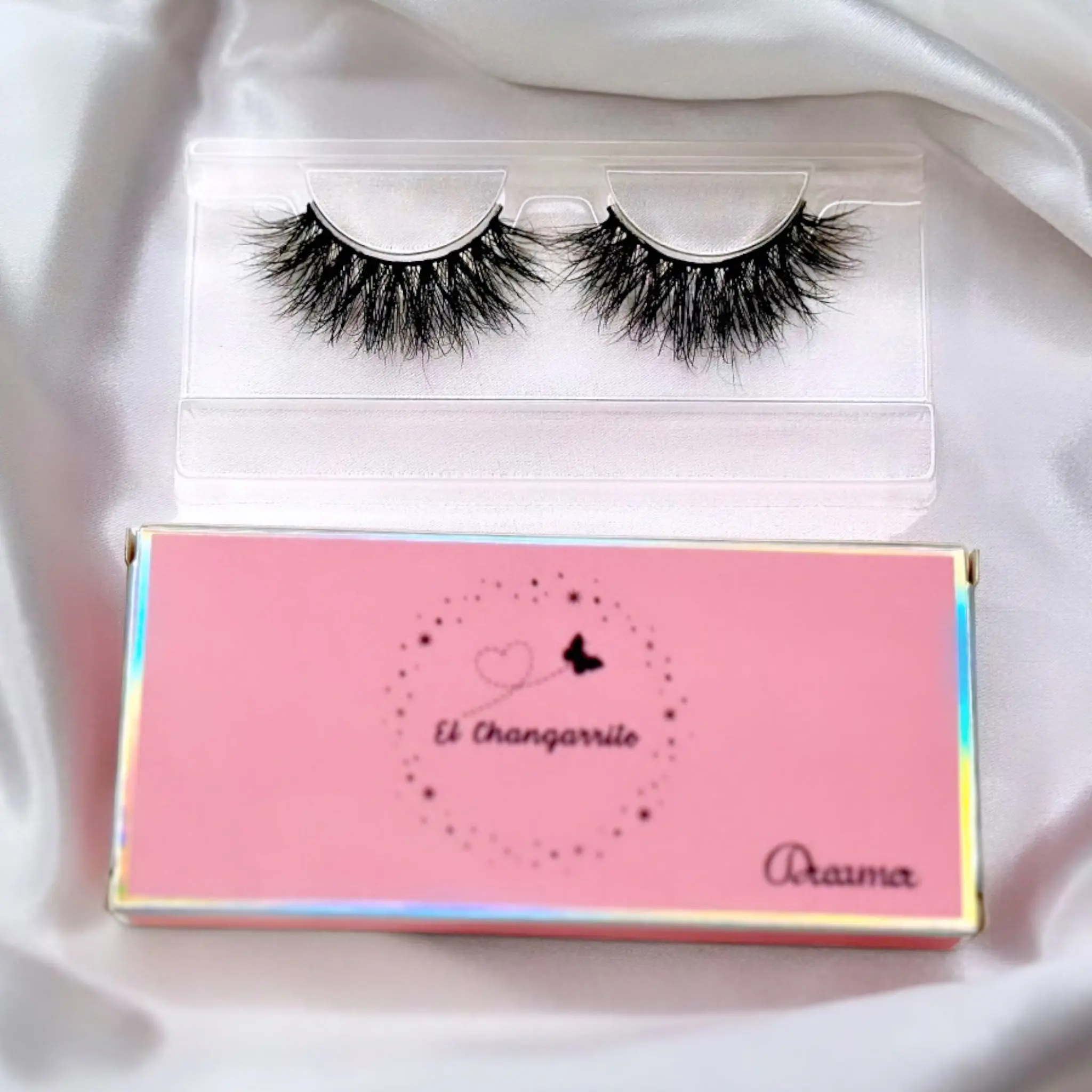 El Changarrito False Eyelashes, DREAMER Style - Eyelashes Extensions Compatible Lashes with Protective Storage Box, False Eyelashes & Adhesives