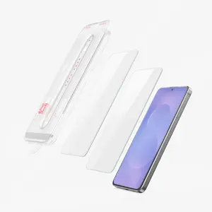 FLOLAB NanoArmour ONETIME for Samsung Galaxy S25 Edge Screen Protector Fingerprint ID Compatible