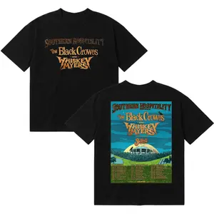 Southern Hospitality Tour 2026 Shirt – Black Crowes & Whiskey Myers Concert Tee, Vintage Southern Rock Graphic, Country Music Fan Gift, Men’s & Women’s Tops