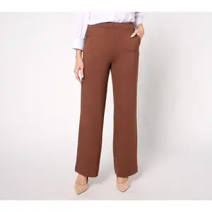 Joan Rivers Regular Pull-On Ponte Trouser Pant