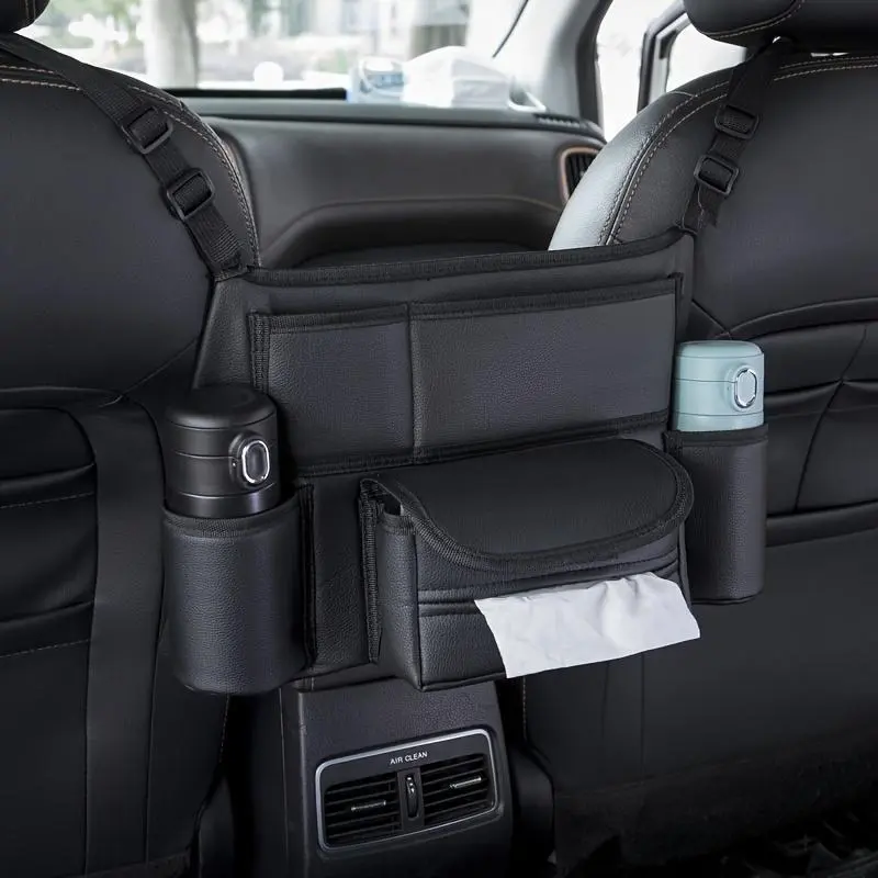 Organize Your Car with This Hanging Storage Bag - Keep Your Car Seat Clean & Tidy! Car Interior Accessory Auto Interior Accessories