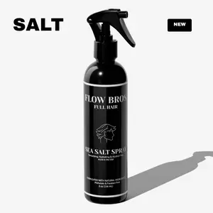 Flow Bros Sea Salt Spray – Volumizing Texture Spray | Lightweight Hold | Natural Low Shine Finish | Hydrating Formula | 8oz