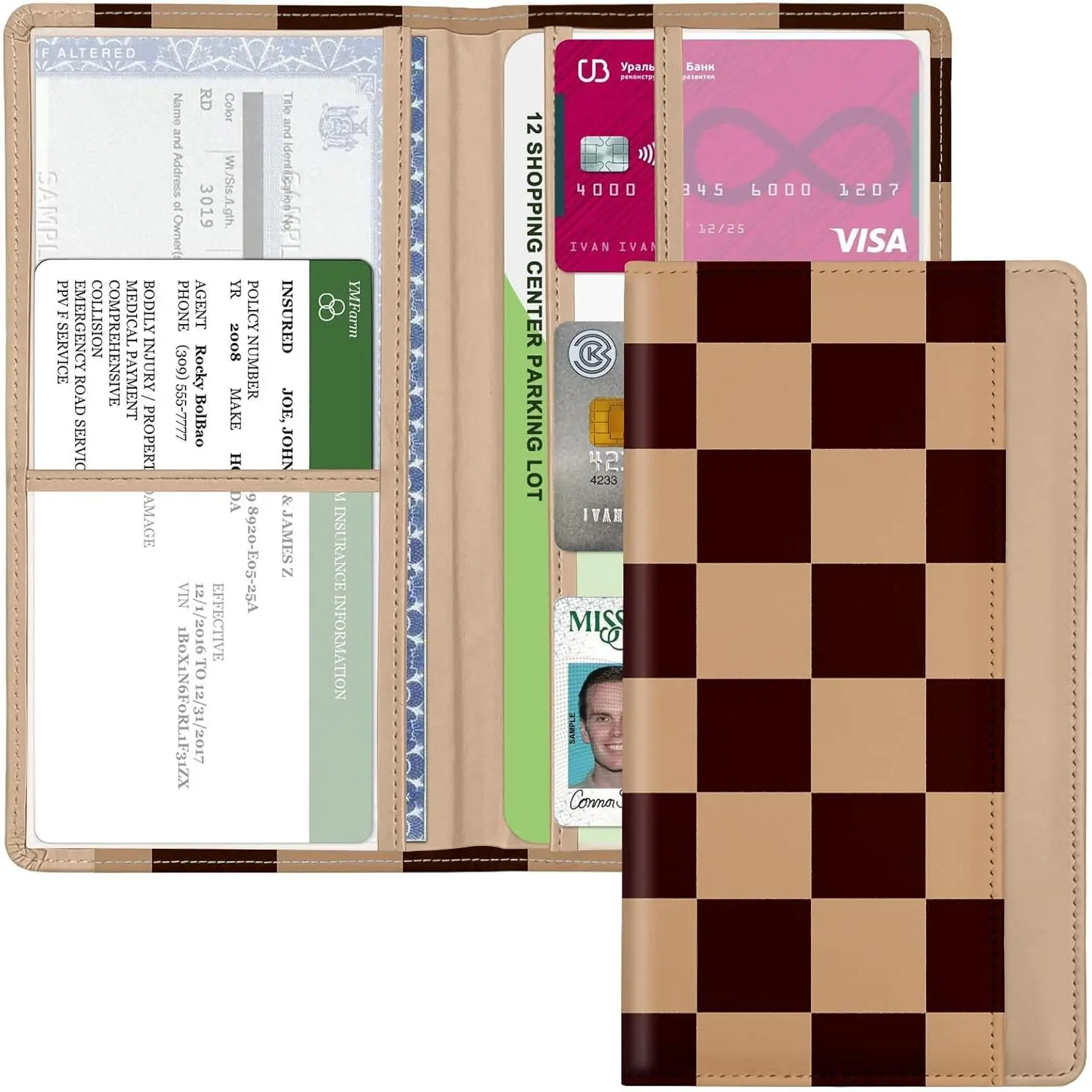 Plaid-Brown