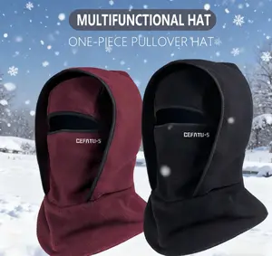 Unisex Youth Sports Outdoor Hat, Balaclava Winter Ski Mask - Cold Weather Gear for Skiing, Snowboarding, Motorcycle Riding