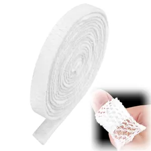 Elastic Stretch Tubular Net Dressing Retainer Gauze Bandage for Wound Dressing, 23FT Long Size 1
