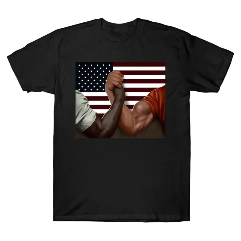 Oversized Dutch and Dillon famous Handshake Graphic T-Shirt Streetwear Holiday Wear y2k cotton fashion Streetwear Lover Gift Top Trending