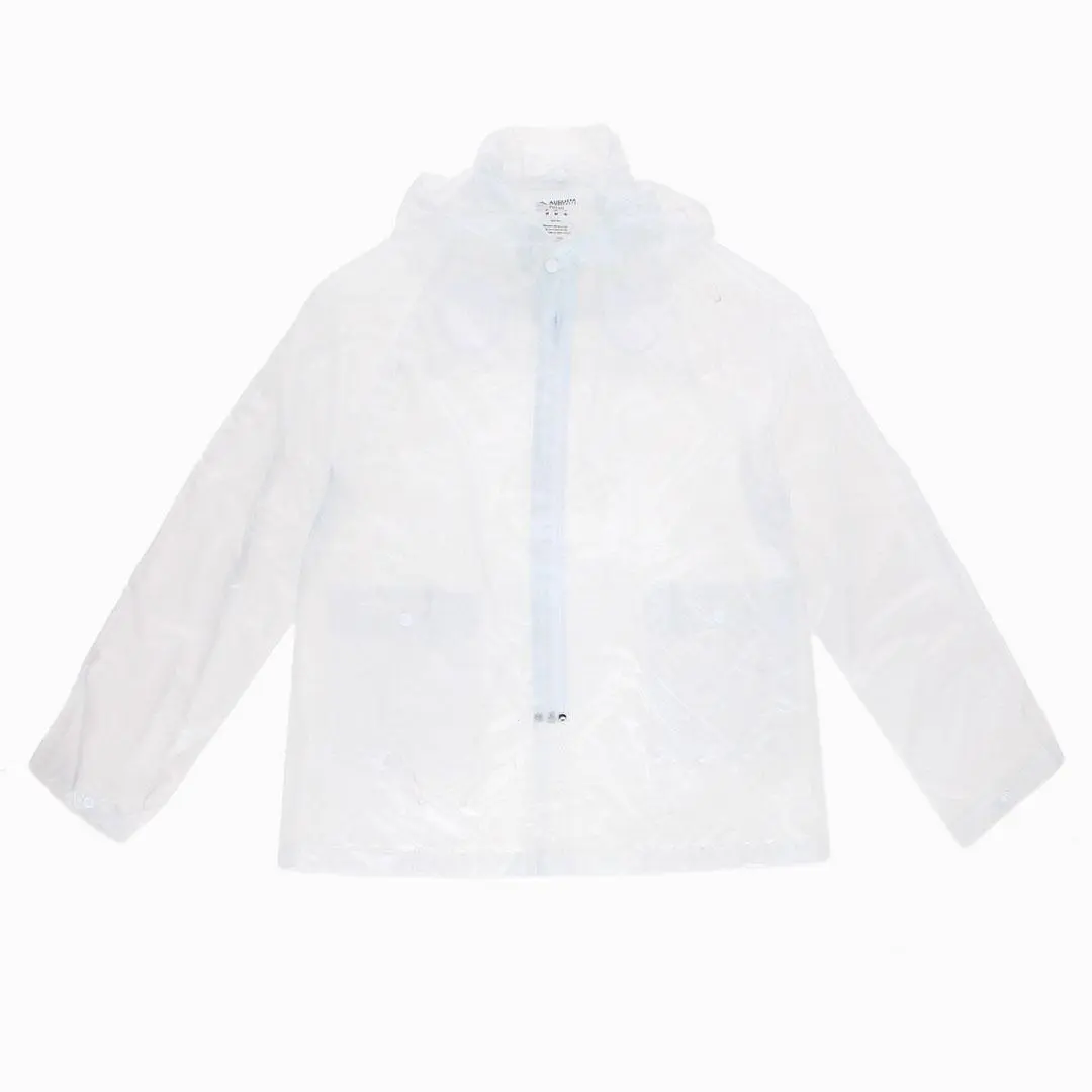 Augusta Youth Clear PVC Reusable Waterproof Rain Jacket, Rain Jackets