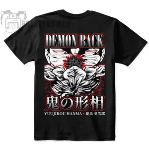 Unisex T-shirt Baki the Grappler Hanma Baki  L625 34U