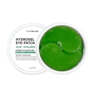 Pure Mellow Aloe & Hyaluronic Hydrogel Eye Patch (1.4g*60ea) - Hydrating Eye Treatment - For Eye Care - Eyes Mask Patches Nourishing Pack Comfort Skin Care rejuvenating Moisture beauty mask cream