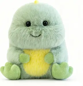 Cute Dinosaur Stuffed Animal Plush, 5 Inch Small Dinosaur Plush Toy for Car Dashboard, Office Desk & Home Decor, Soft Lightly Scented Plush Gift