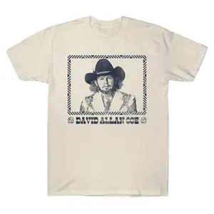 Retro Style Rides Again David Allan Coe Classic White T-Shirt