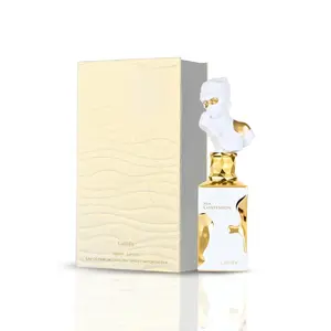Lattafa Her Confession Eau de Parfum - Vanilla Floral Amber Musk - Long Lasting Fragrance for Women 3.40 Ounce 100 ml Elegant Perfume Luxurious Scent