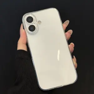 Apple iPhone 17/Pro Max/Air/Plus/Pro Clear Case Transparent Shockproof Protection Cover Protector for Cellphone Smartphone Casing with Clear View & Easy Access to Buttons and Ports