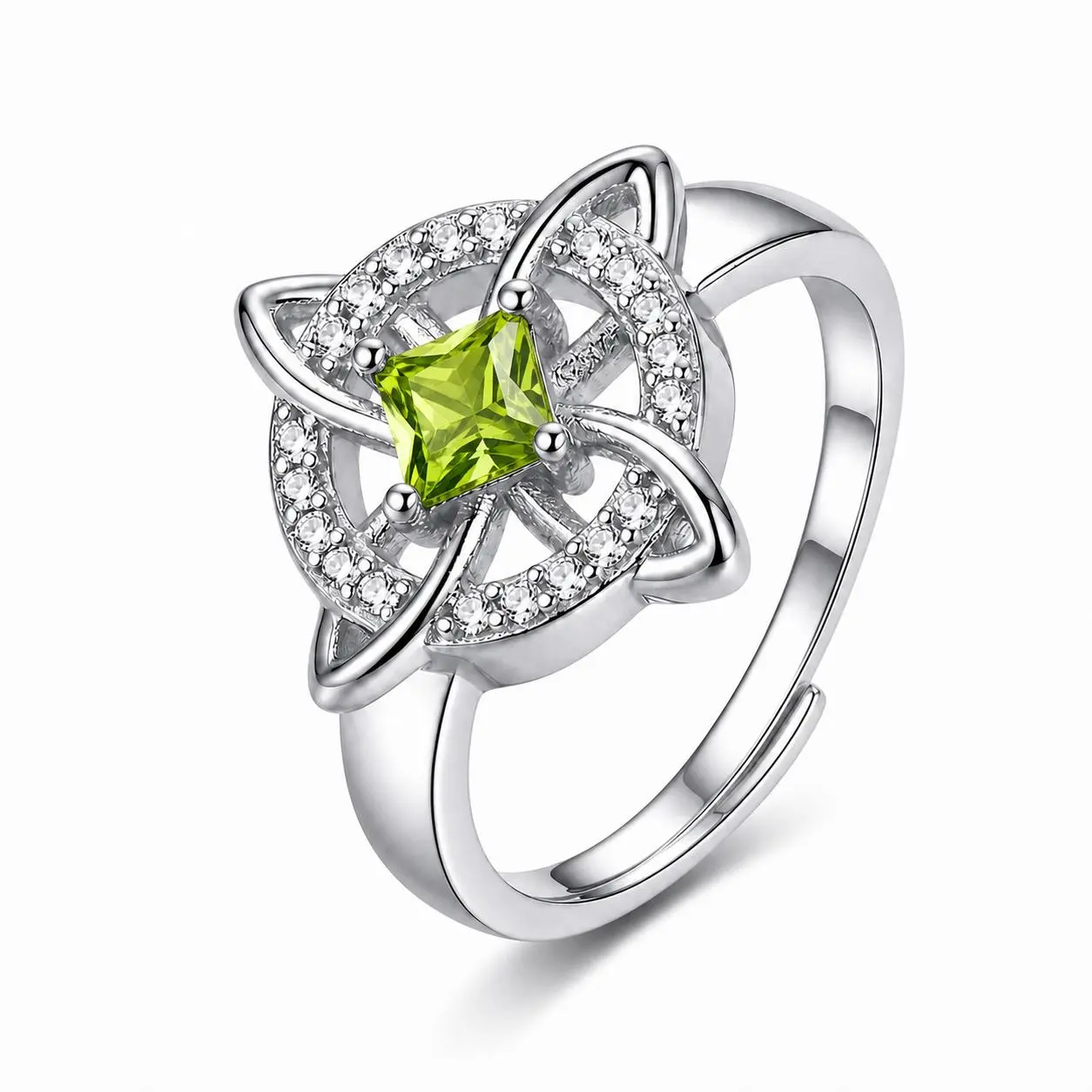 8. August : Peridot Artificial Crystal