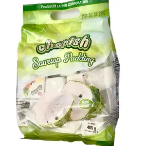 Cherish Soursop Real Fruit Pudding Jelly Cups 405g - Authentic Soursop Flavor in Convenient Cups