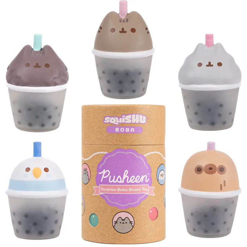 Pusheen SquiSHU Boba Capsule Series 1 - Boba Tea
