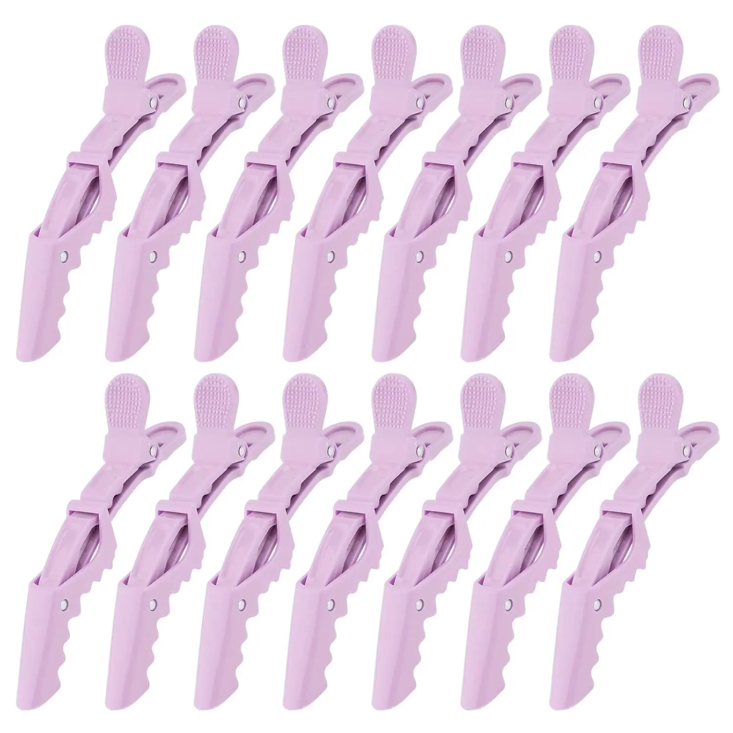 14 count Purple  Hair Clips for Styling Sectioning Larger Salon Pro Barber Hair Clips for Coloring  Big  Clips for Hair Styling Accessories for Women Men
