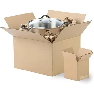 Small Shipping Box 12"L x 12"W x 12"H, 25/50 Pack | Corrugated Cardboard Boxes for Packaging, Moving and Storage Durable Protection Organized