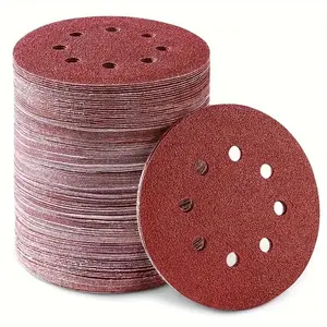 5-inch 8-hole Sandpaper, 150pcs Sanding Disc, Abrasive & Finishing Products, Durable, Suitable for Sanding, Polishing, Buffing