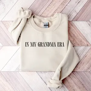In My Grandma Era Sweatshirt, Grandma Gift, Gift For Grandma, Promoted To Grandma, Grandma T-Shirt, Grandma Sweatshirt, Nana Sweatshirt