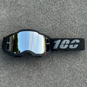Newest 100 Motorcycle Goggles for Men, Sunglasses Safety Protective Glasses, Night MX Vision, Helmet Goggles, Driving Glasses, Motorcycle Accessories